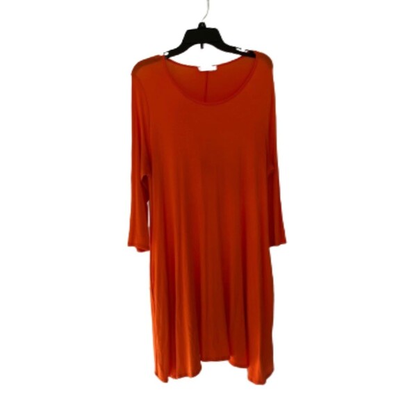 Altar’d state midi length FALL pumpkin patch ORANGE SIZE LARGE lagenlook - Picture 2 of 7